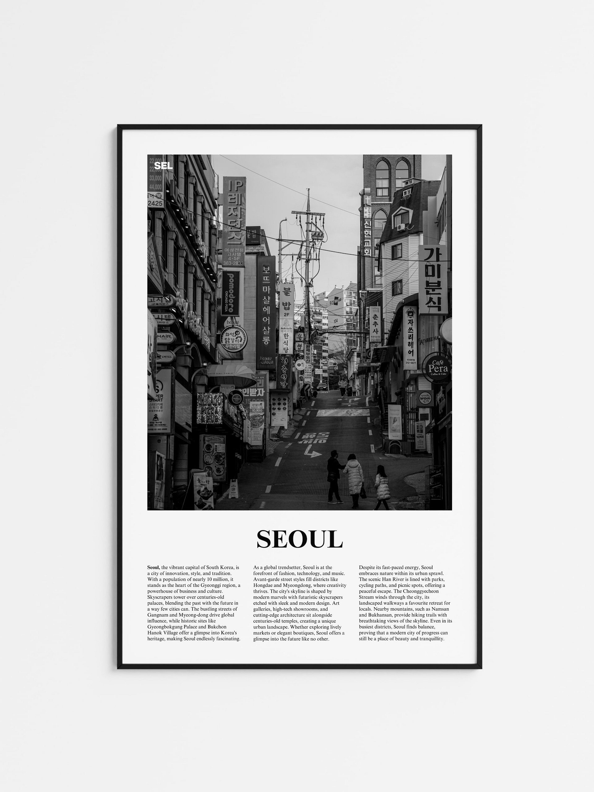 Seoul 05 Newspaper Poster product image (1)