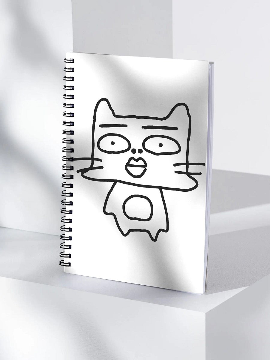 Shiro the Cat Notebook product image (4)
