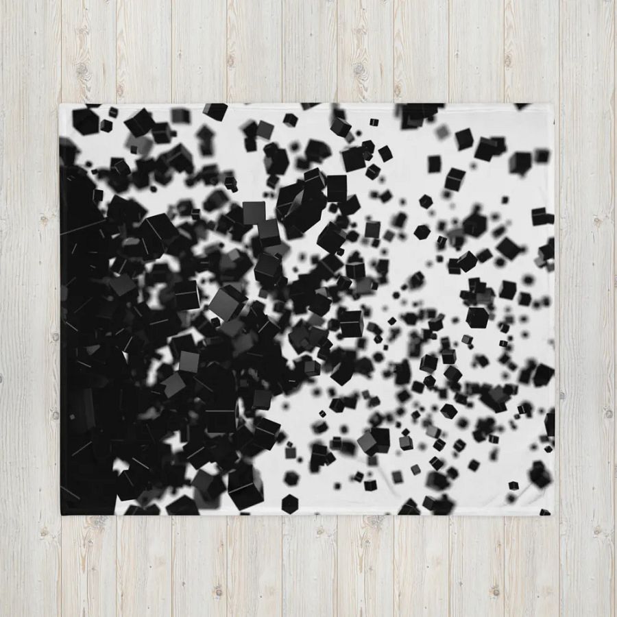 Pătură design monocromatic product image (5)