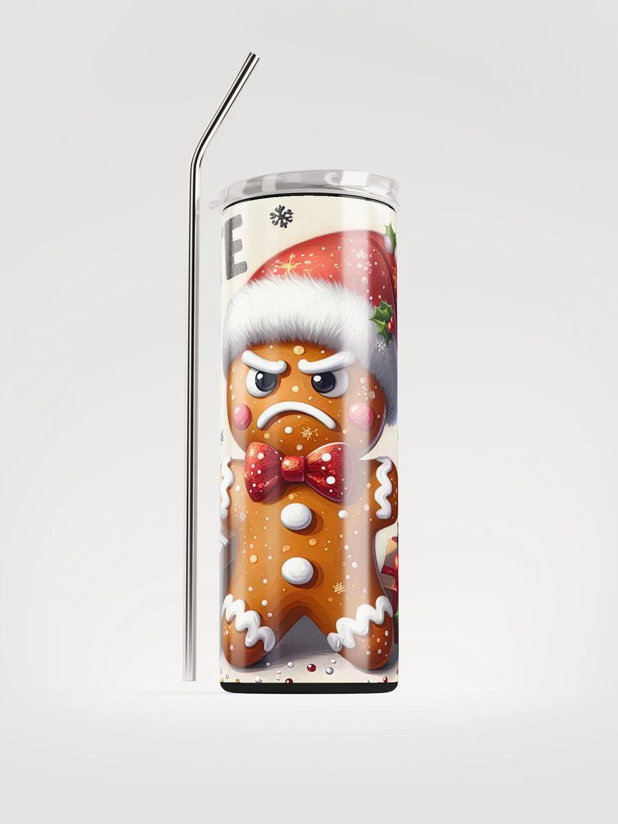 Funny Gingerbread Man Tumbler – 
