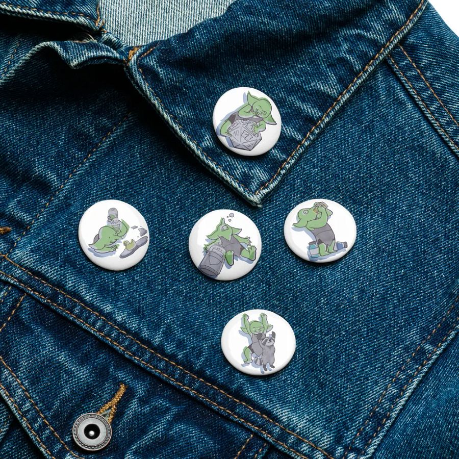 Goblin Pins (Set of 5) product image (11)