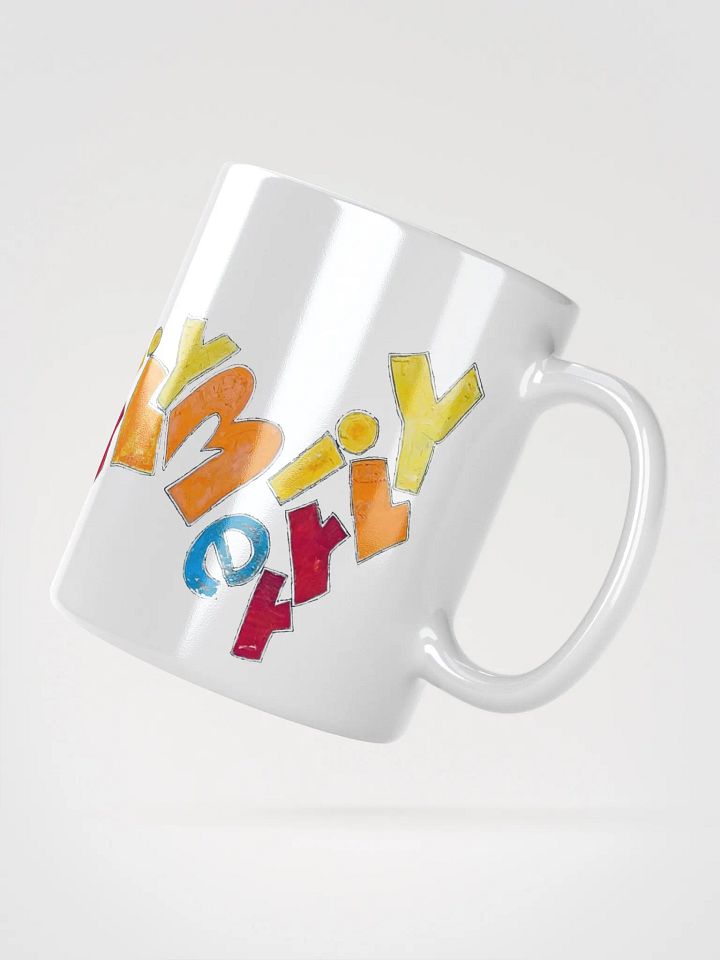 Merrily Merrily Merrily White Ceramic Mug product image (2)