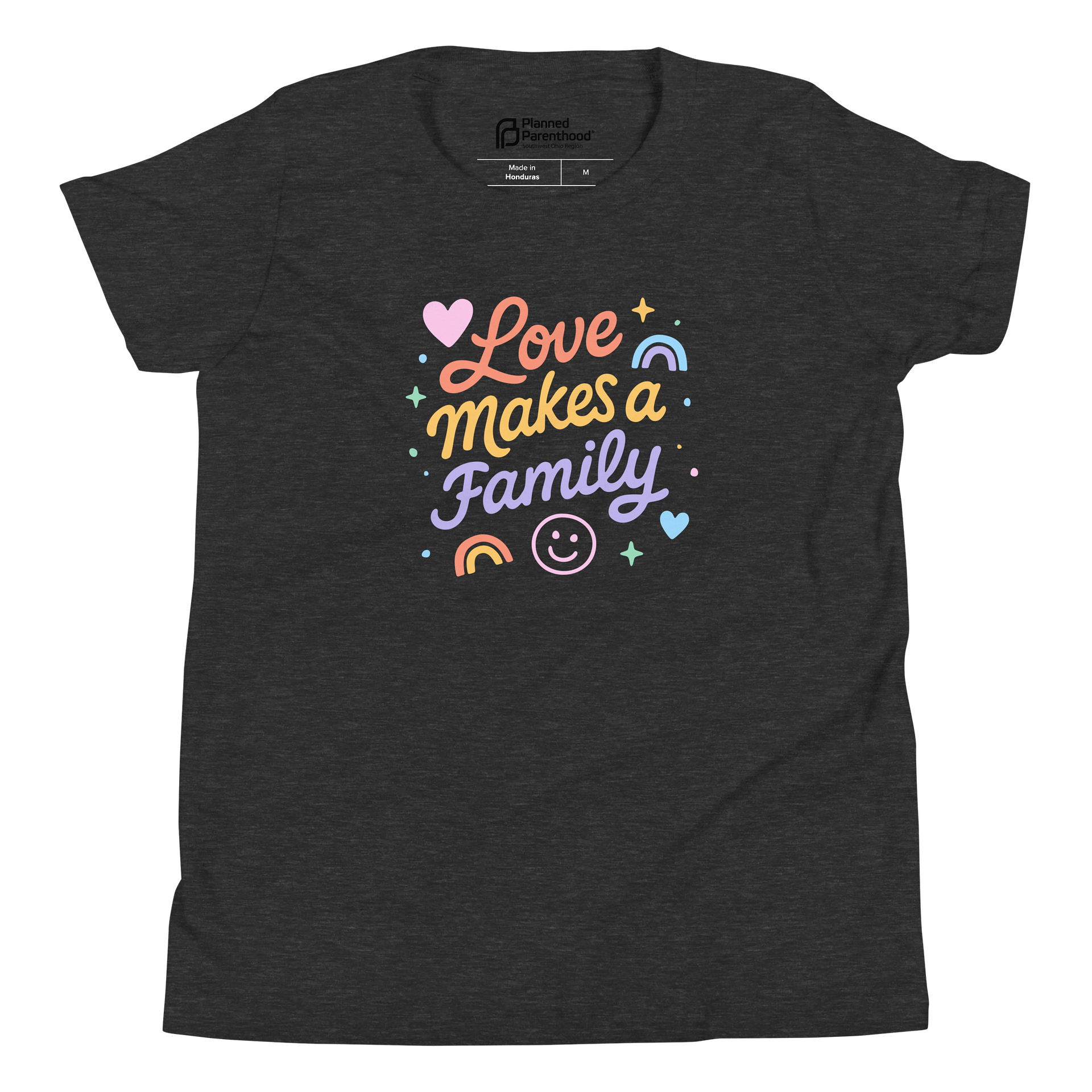 Love Makes a Family Youth Tee product image (1)