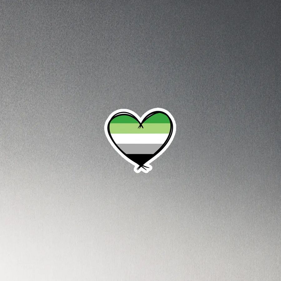 Aromantic Pride Magnet product image (4)