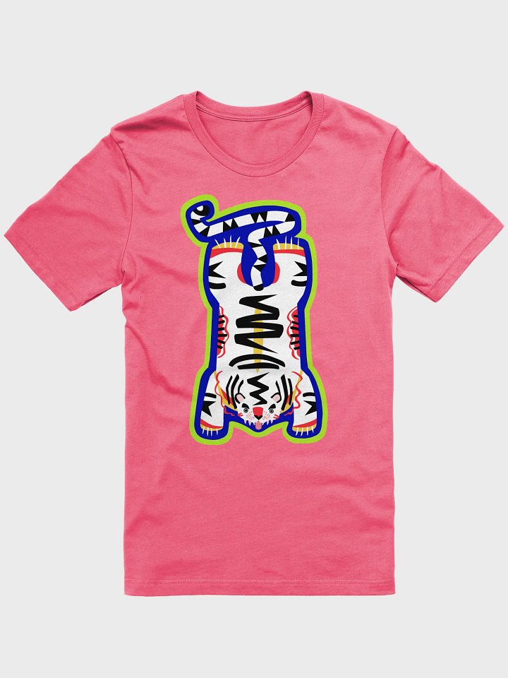 White and Blue Electric Tiger - T-shirt product image (1)