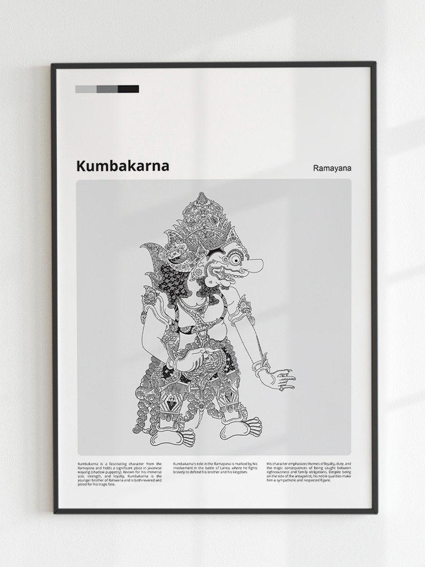 Wayang Kumbakarna 3 : 4 product image (1)