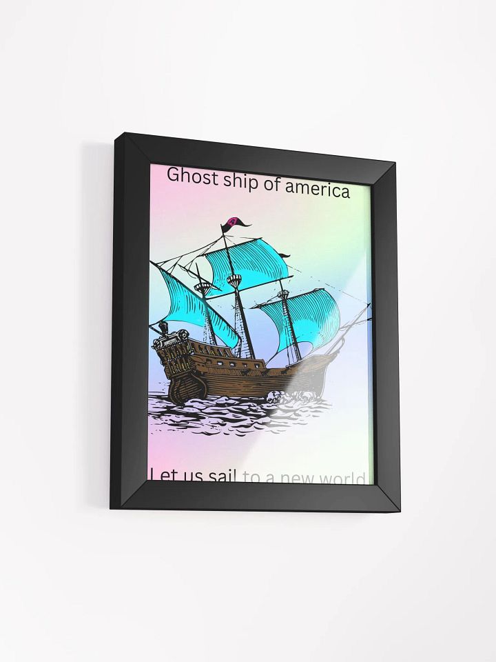 Pastel Pirate Adventure Framed Poster product image (27)
