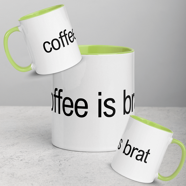 Coffee is Brat Mug product image (1)