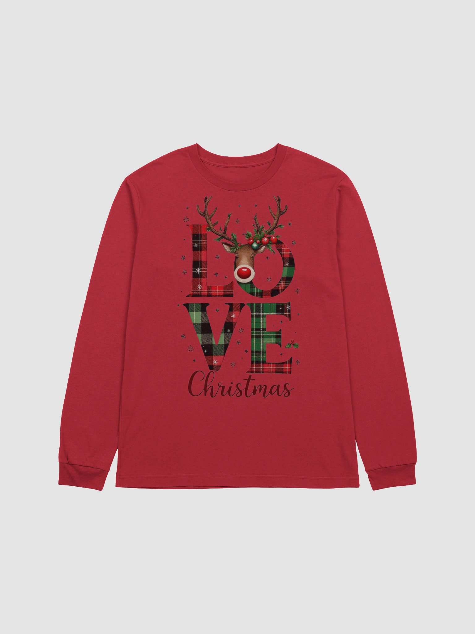 Rudolph Love Christmas Long Sleeve T-Shirt product image (1)