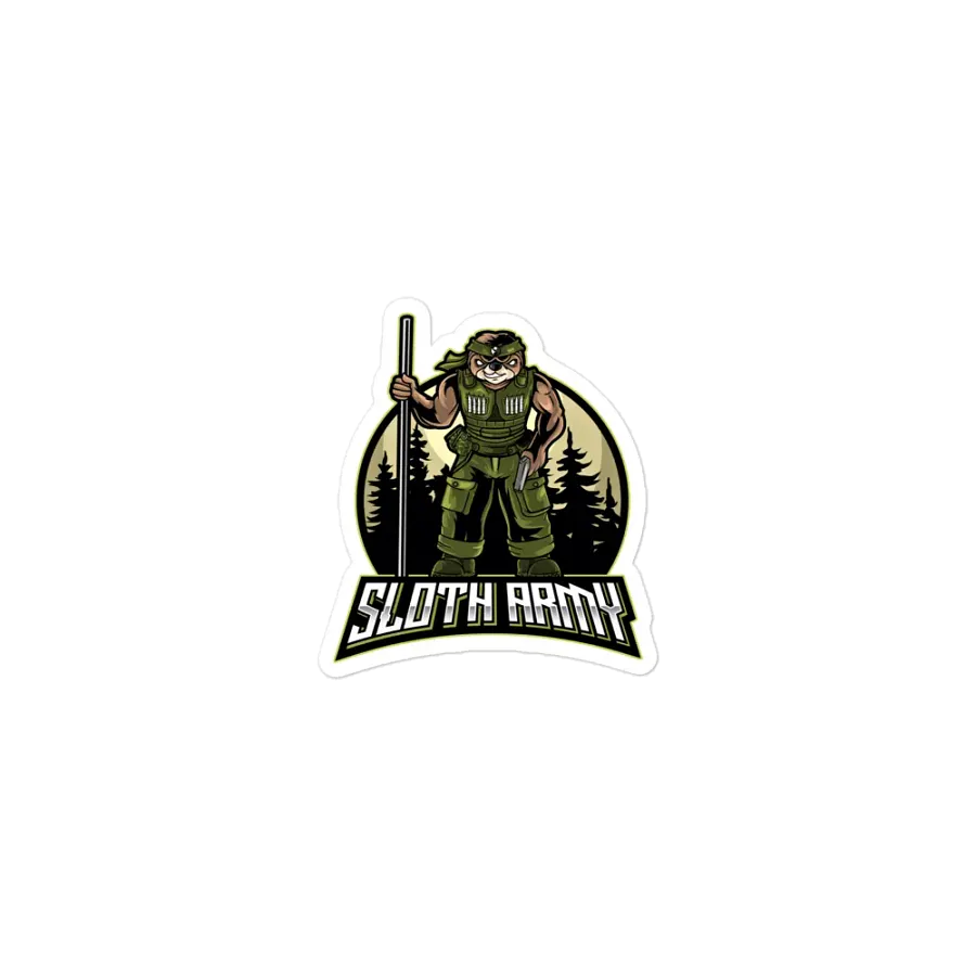 Sloth Army Magnet product image (1)