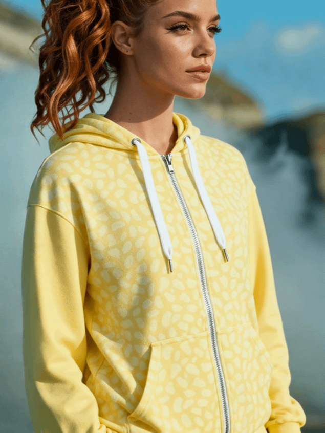 Sunny day-Recycled Unisex Zip Hoodie product image (1)