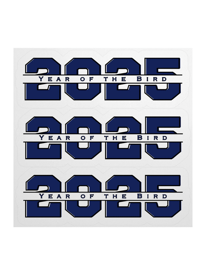 Navy "Year of the Bird" Stickers product image (2)