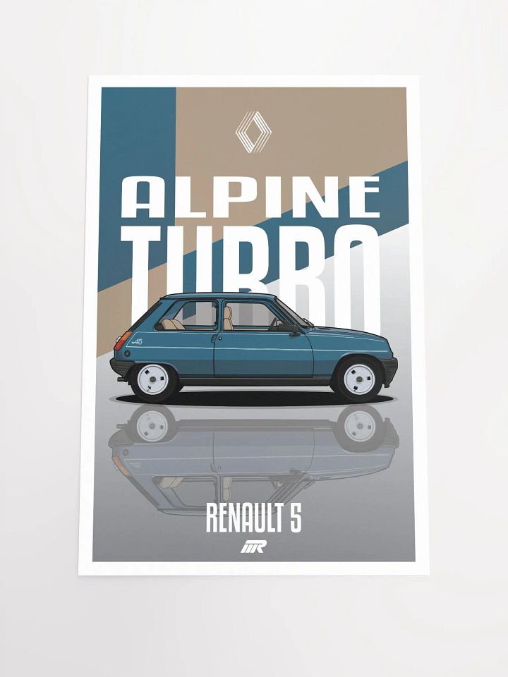 Renault 5 Alpine Turbo - Créatures Nautiques product image (1)