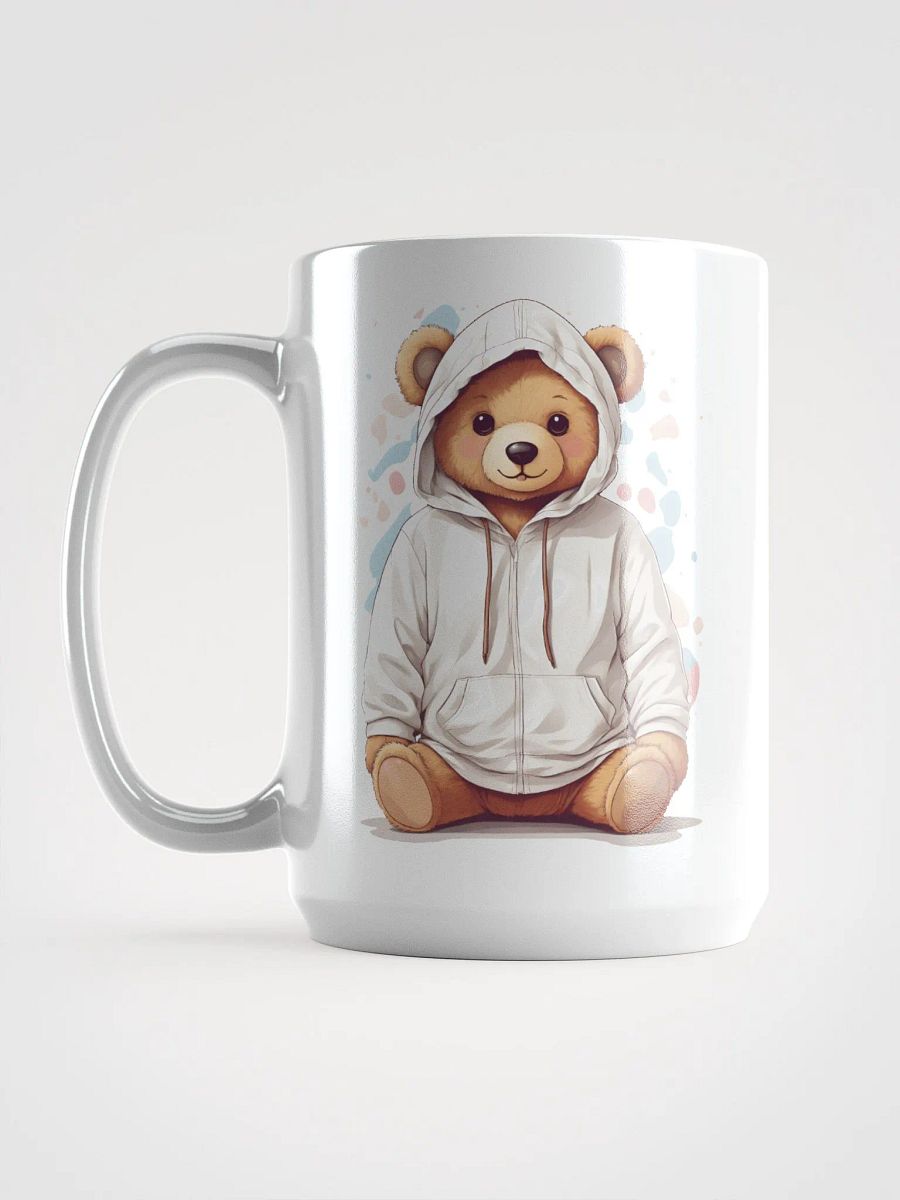 Cozy Teddy Bear White Glossy Mug product image (6)