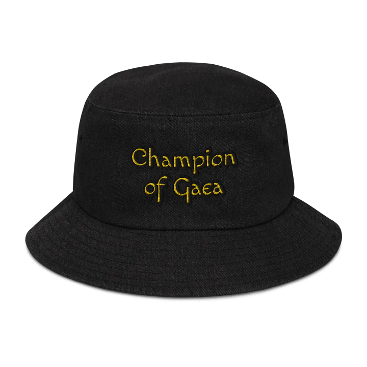 Champion of Gaea | Denim Bucket Hat product image (1)
