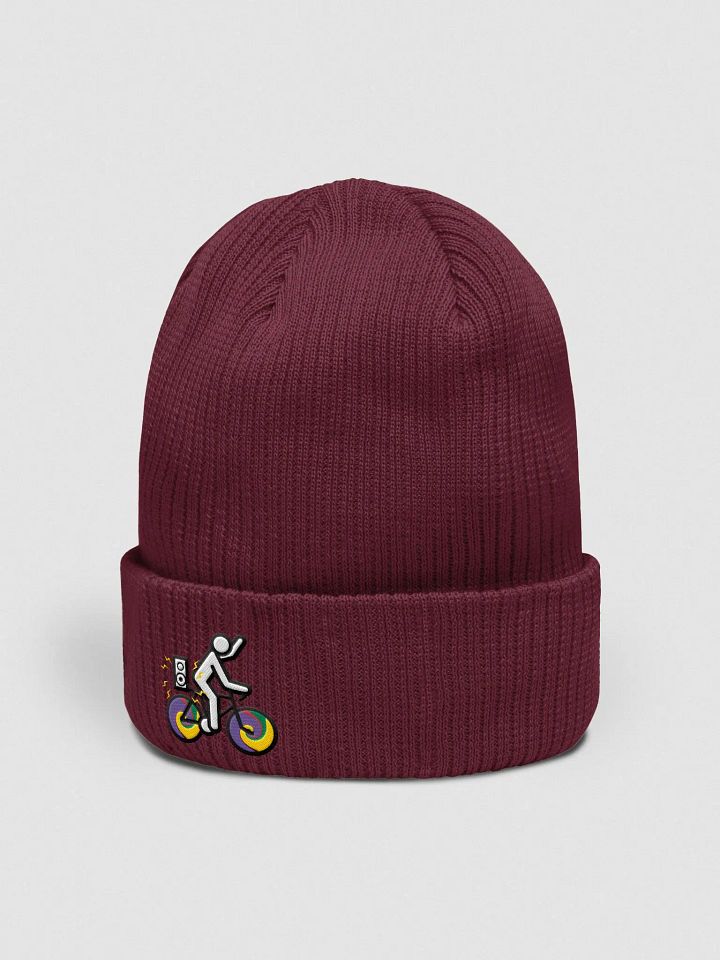 Bike Rave Logo ribbed toque product image (2)