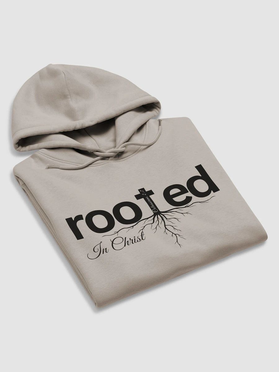 Rooted in Christ Hoodie – Colossians 2:7 product image (10)