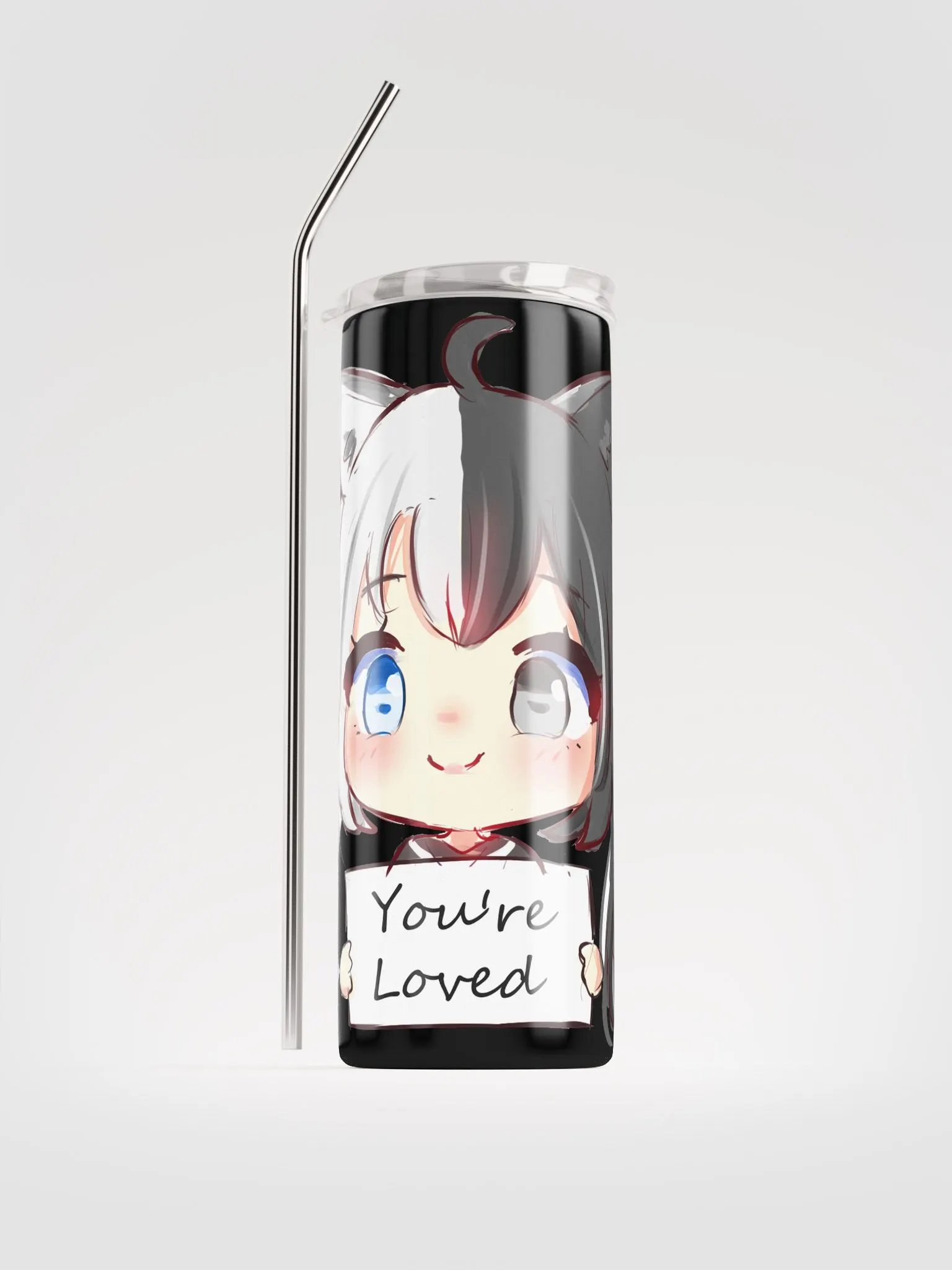 Stainless Steel Tumbler - Byakko You Are Loved Edition product image (1)