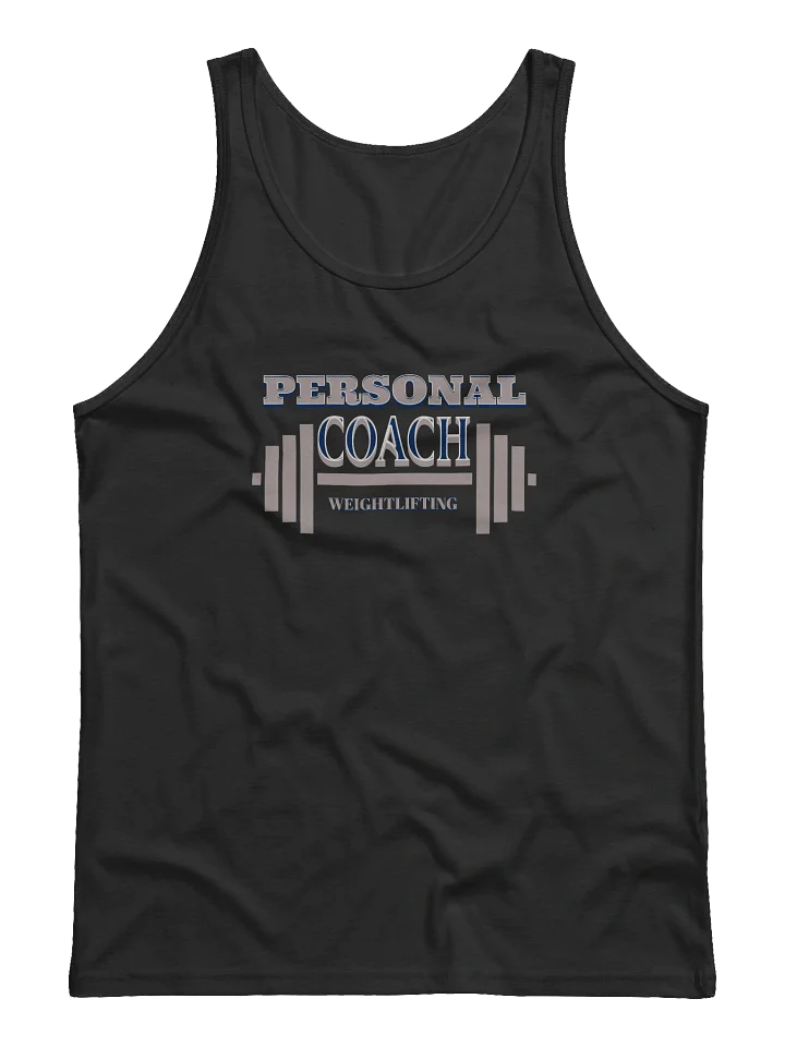 Personal Weightlifting Coach Jersey Tank Top for Men – Premium Gym Wear product image (1)