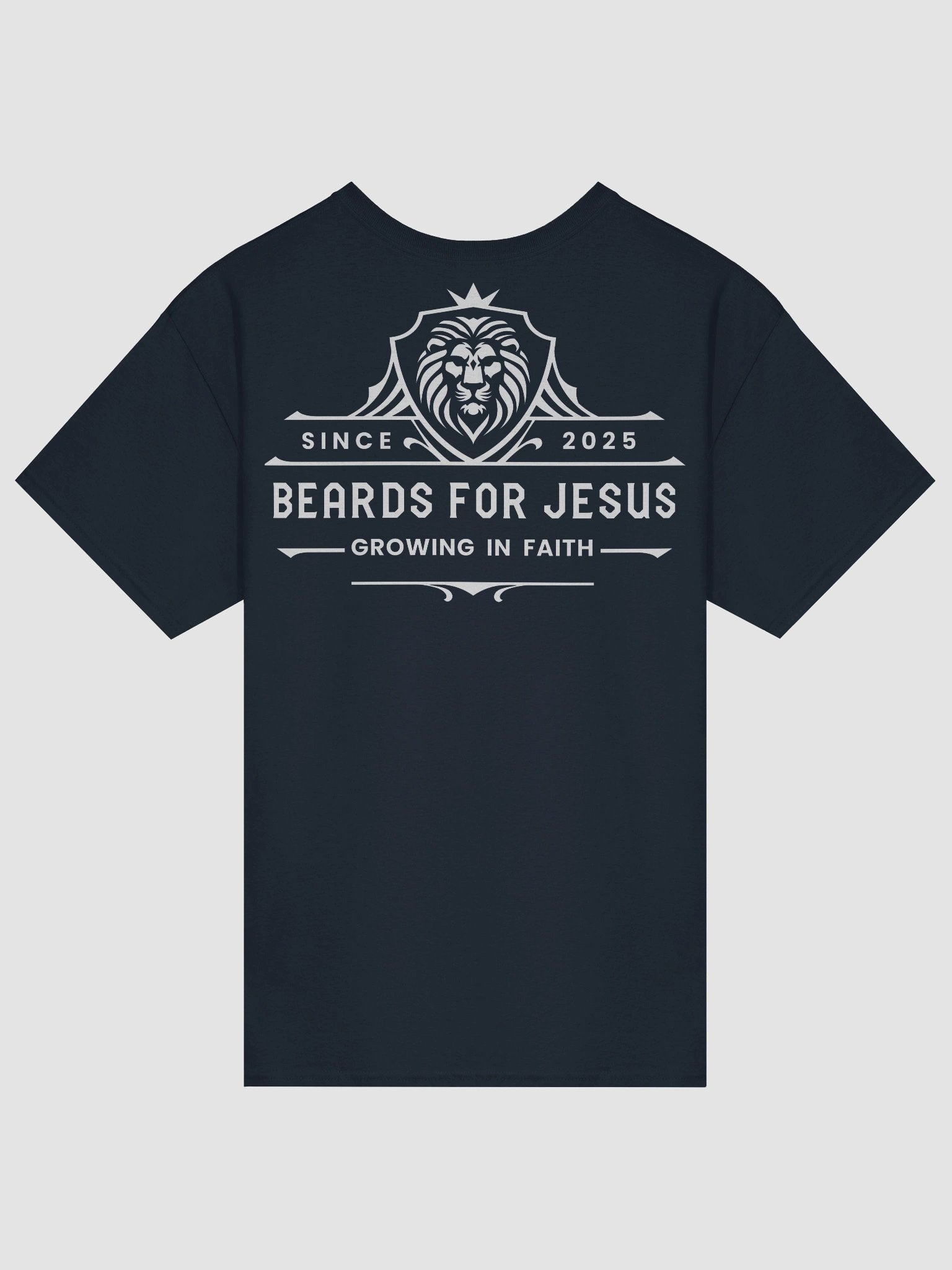 Beards For Jesus Logo Tee - White Logo product image (2)