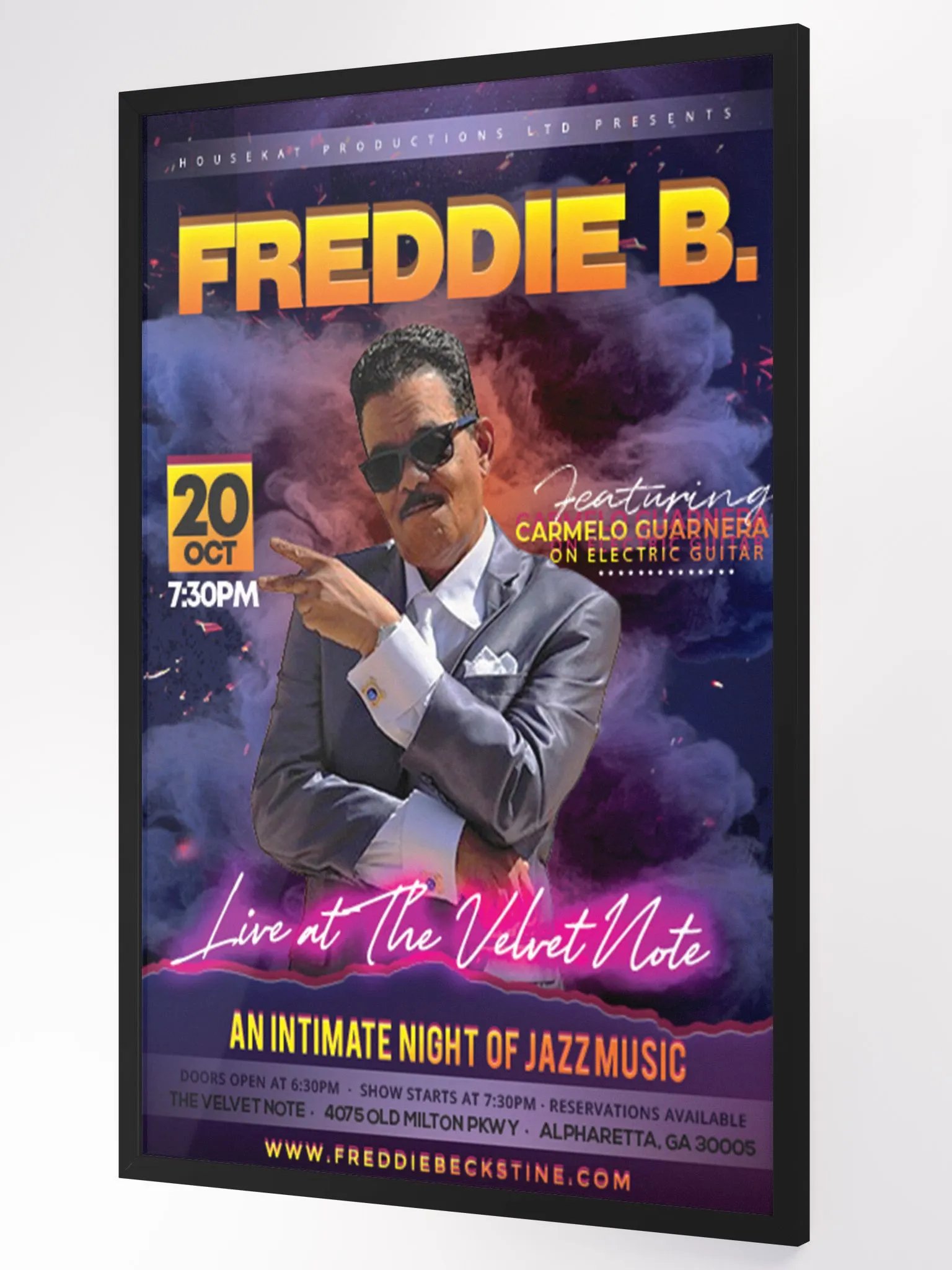 Official Freddie B. - Velvet Note Man Poster product image (3)