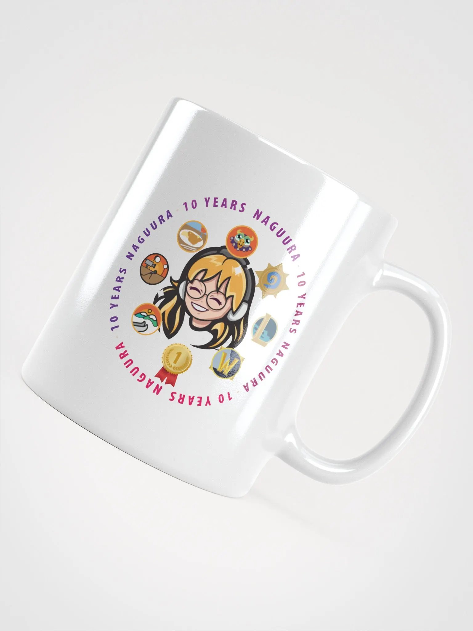 10 Year Streaming Anniversary Mug product image (5)