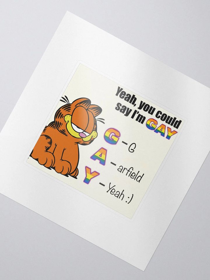 Gay Sticker product image (2)
