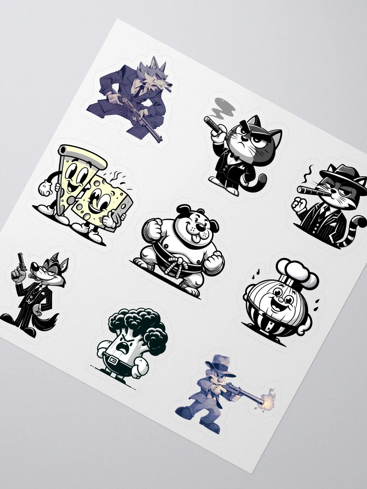 Vintage Cartoon Stickers IV product image (2)