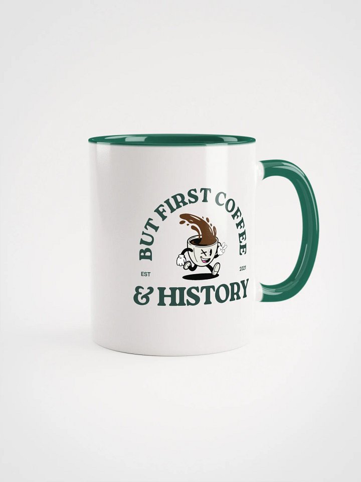 History & Coffee Colorful Ceramic Mug product image (11)
