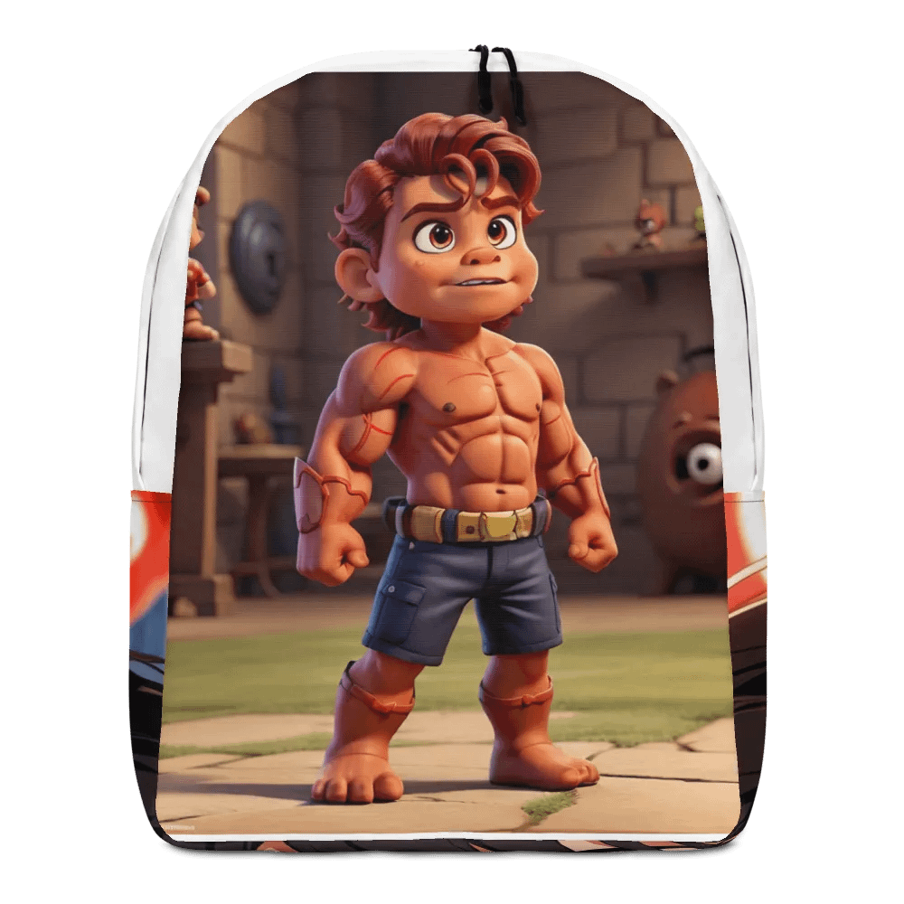 Graphic Cartoon Eloquent 3D Bagpack product image (1)