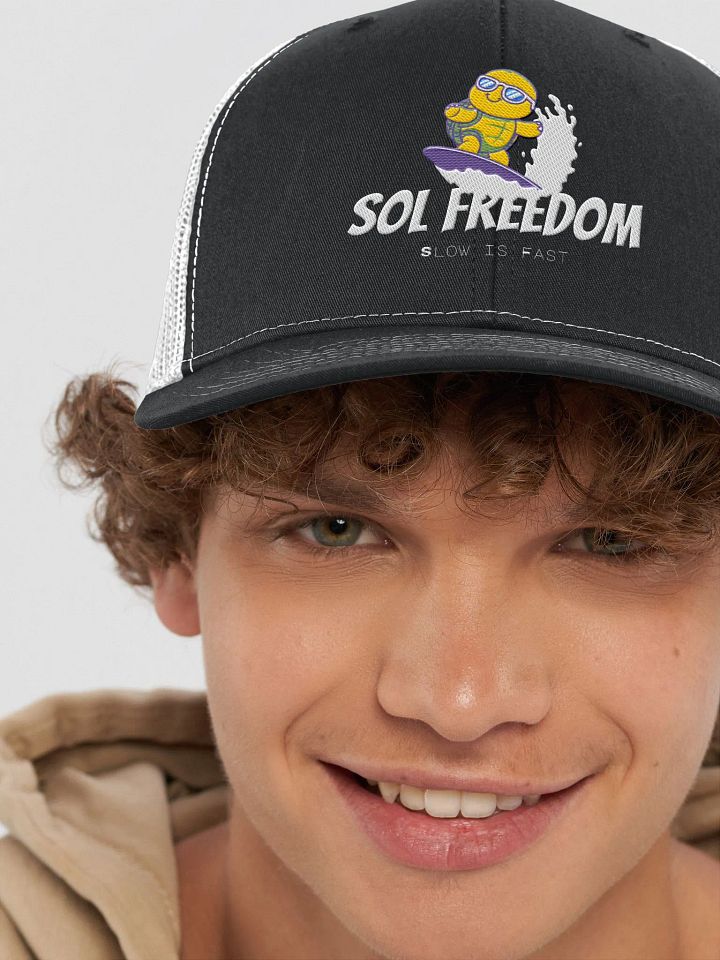 Sol Freedom Trucker Hat product image (1)