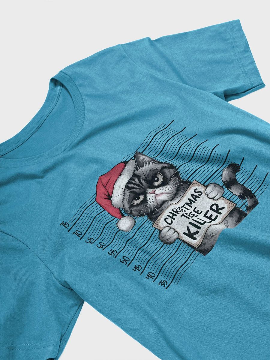 Christmas Tree Killer Cat T-Shirt product image (33)