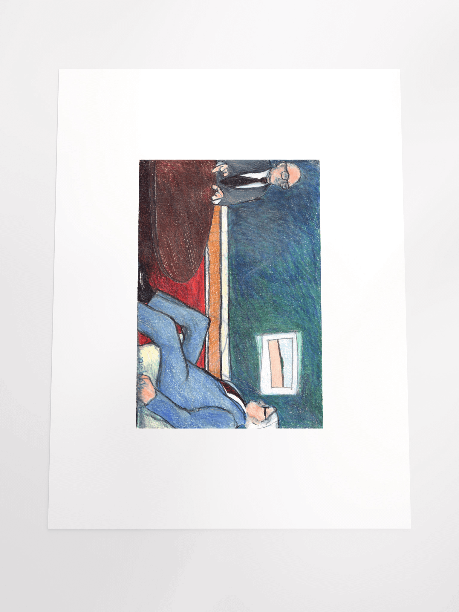 Boys at the Conference Table 01.83 print product image (5)