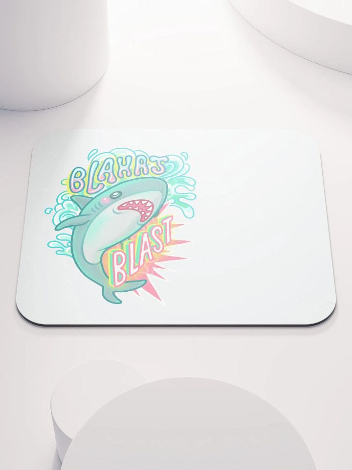 Blahaj Blast Mousepad product image (1)
