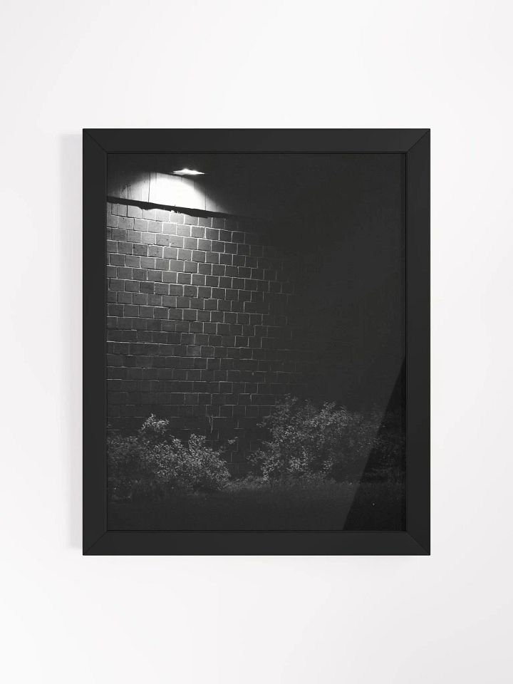 One Light Alone | B&W Photography print product image (1)