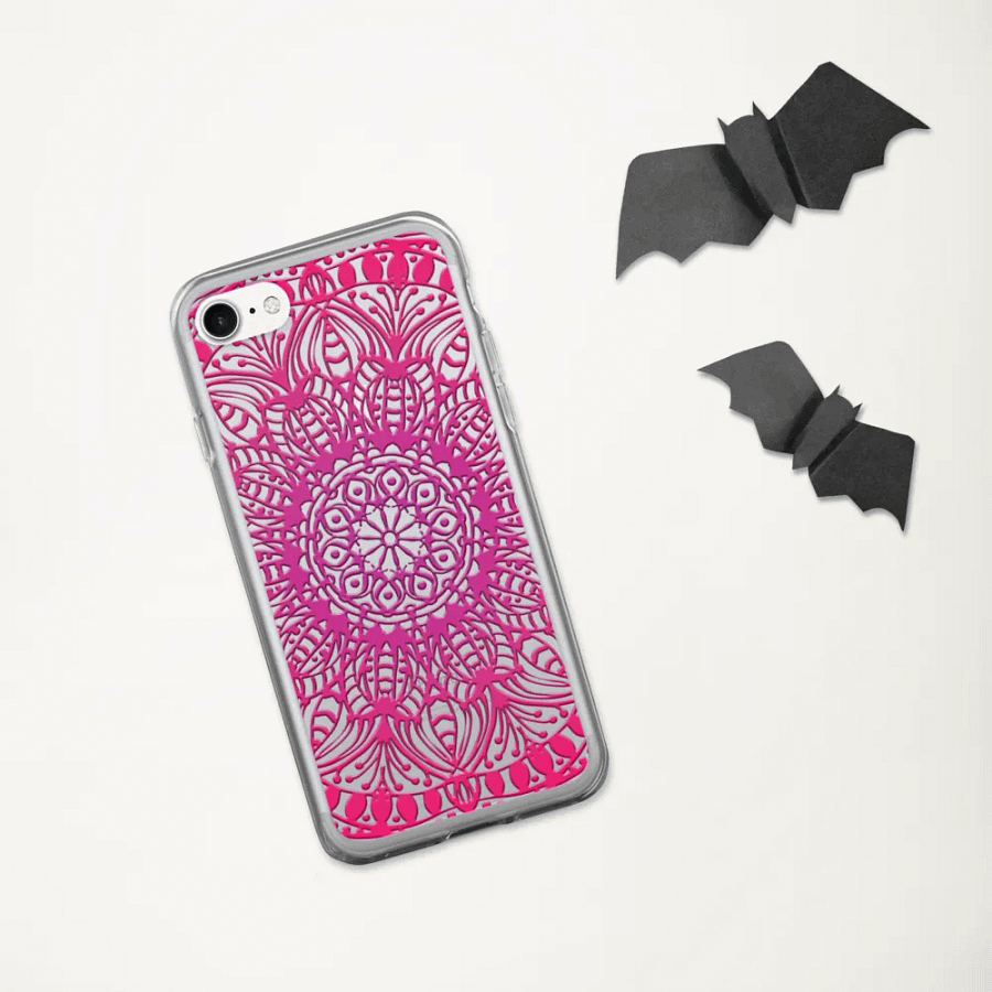 Pink mandala phone case product image (10)