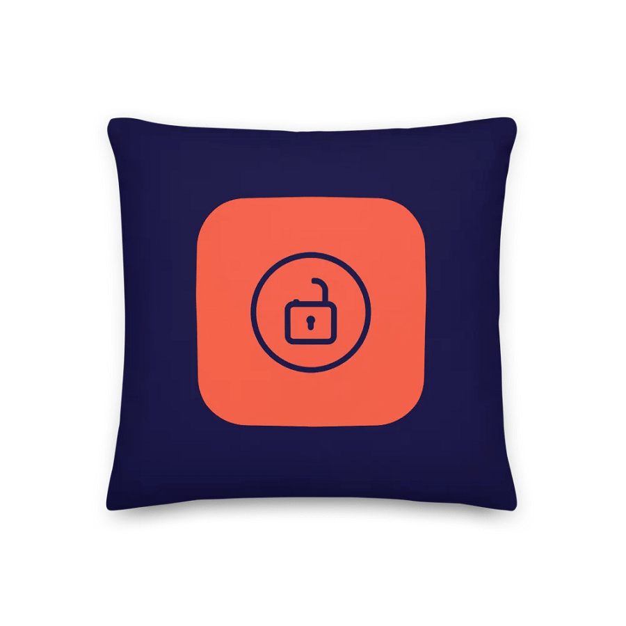 Lock / Unlock Icon Pillow product image (2)