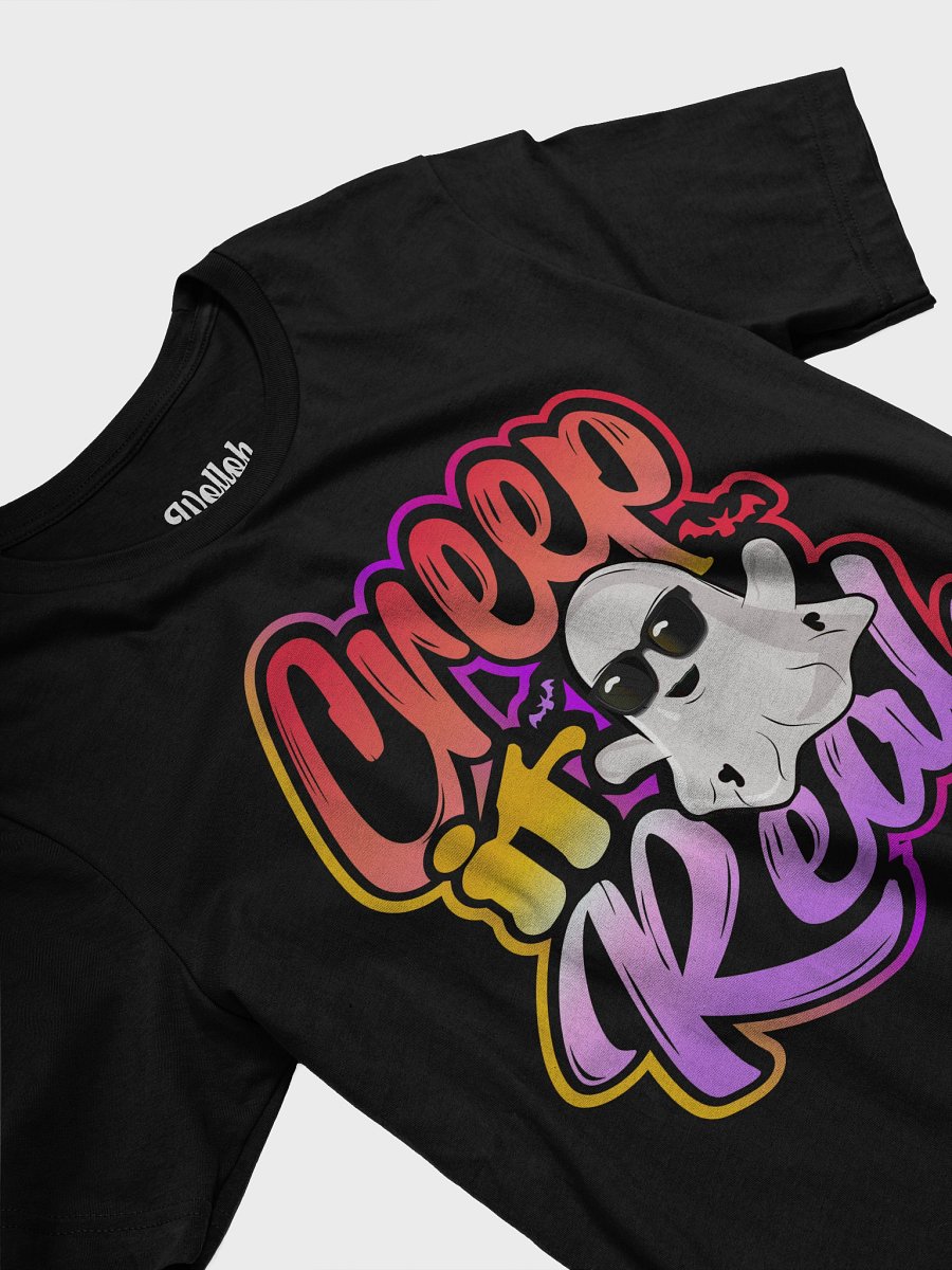 Creep It Real Halloween T-Shirt – Funny Ghost with Sunglasses and Graffiti Style product image (32)