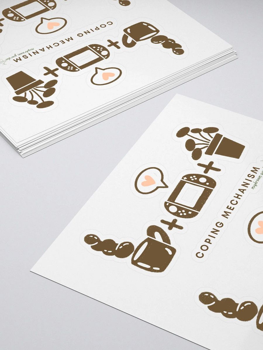 COPING MECHANISM STICKER product image (4)