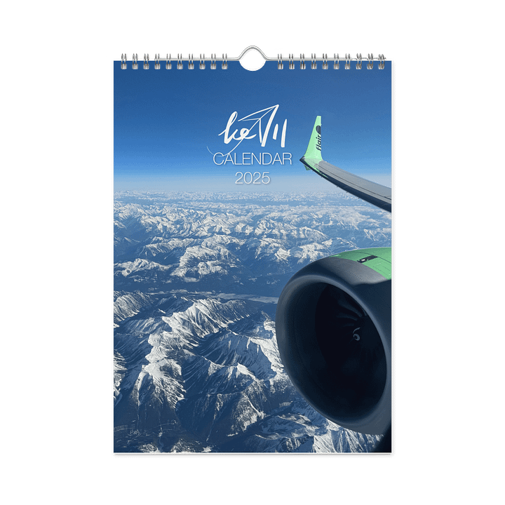2025 Aviation Photography Calendar product image (1)