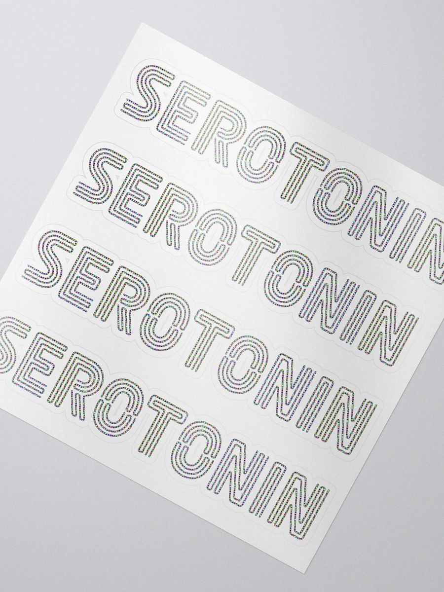 Serotonin Sticker Sheet product image (1)