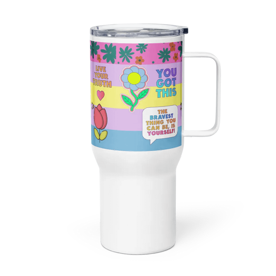 Brave Vibes Travel Mug product image (3)