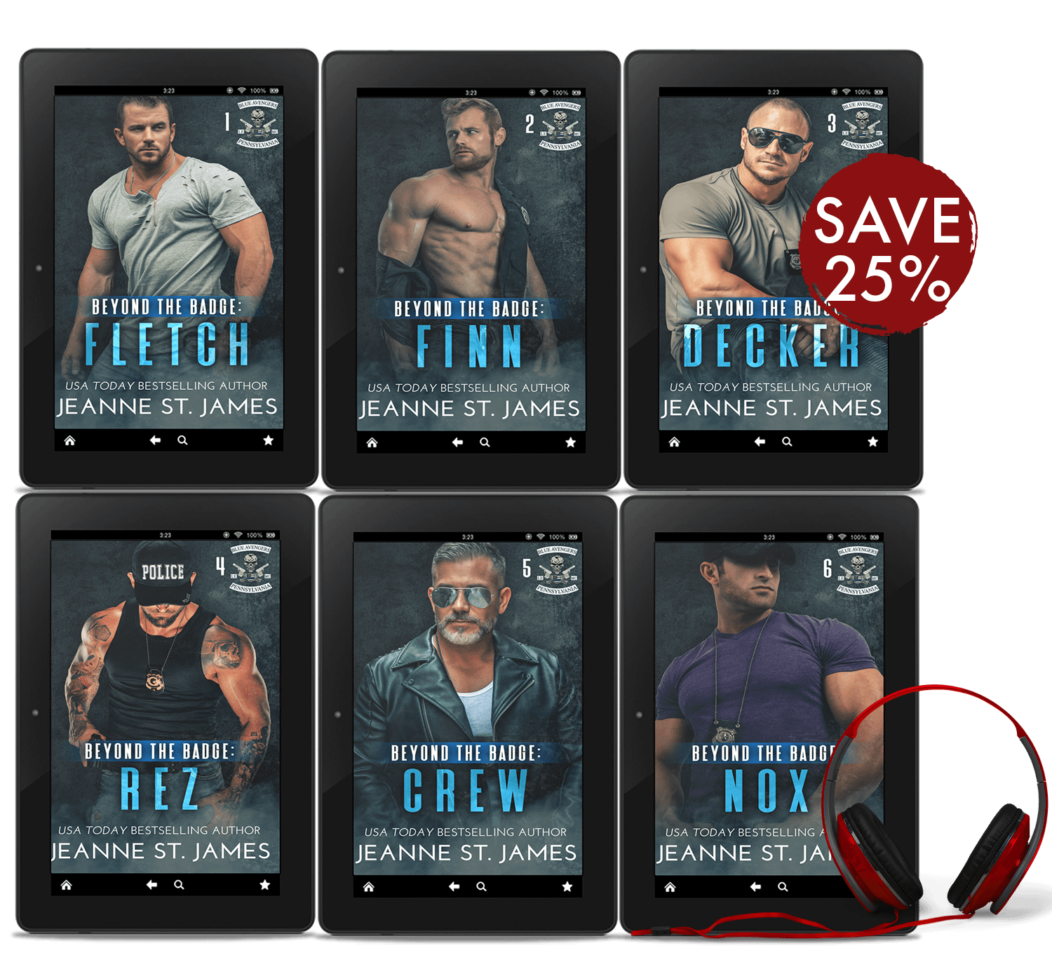 Blue Avengers MC Audiobook Bundle product image (1)