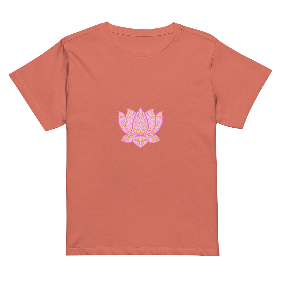 Lotus Bloom Gold-Embellished Tee product image (2)
