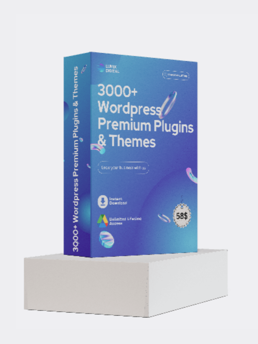 3000+ Wordpress Premium Plugins & Themes product image (1)