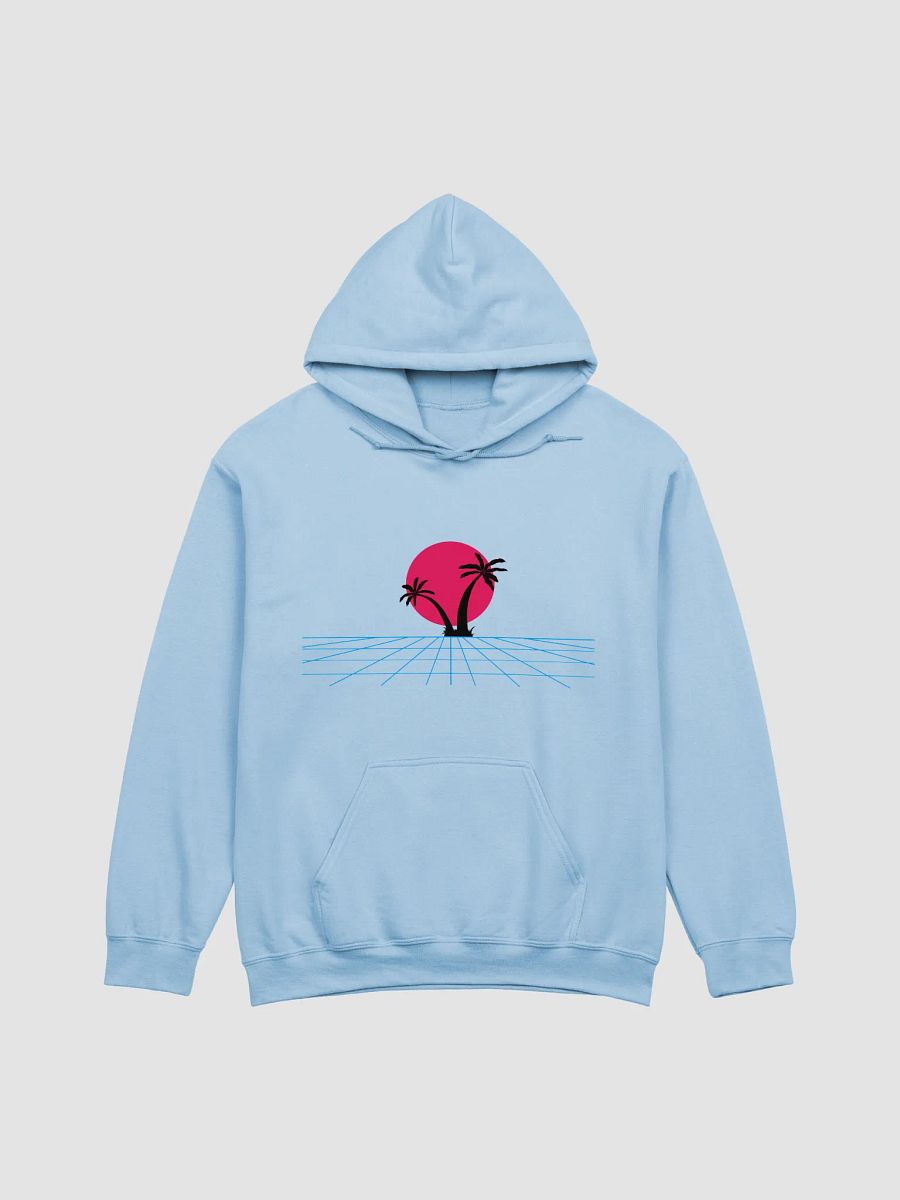 Retro Sunset Palm Hoodie product image (1)