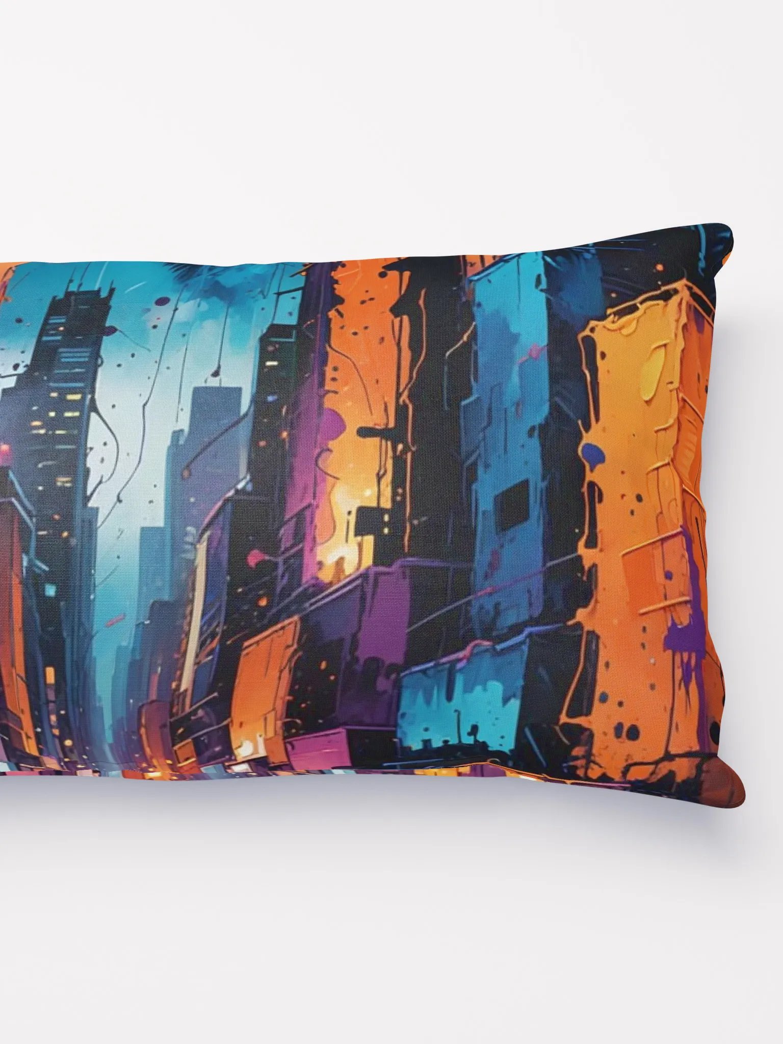 Abstract City 1 Pillow product image (4)