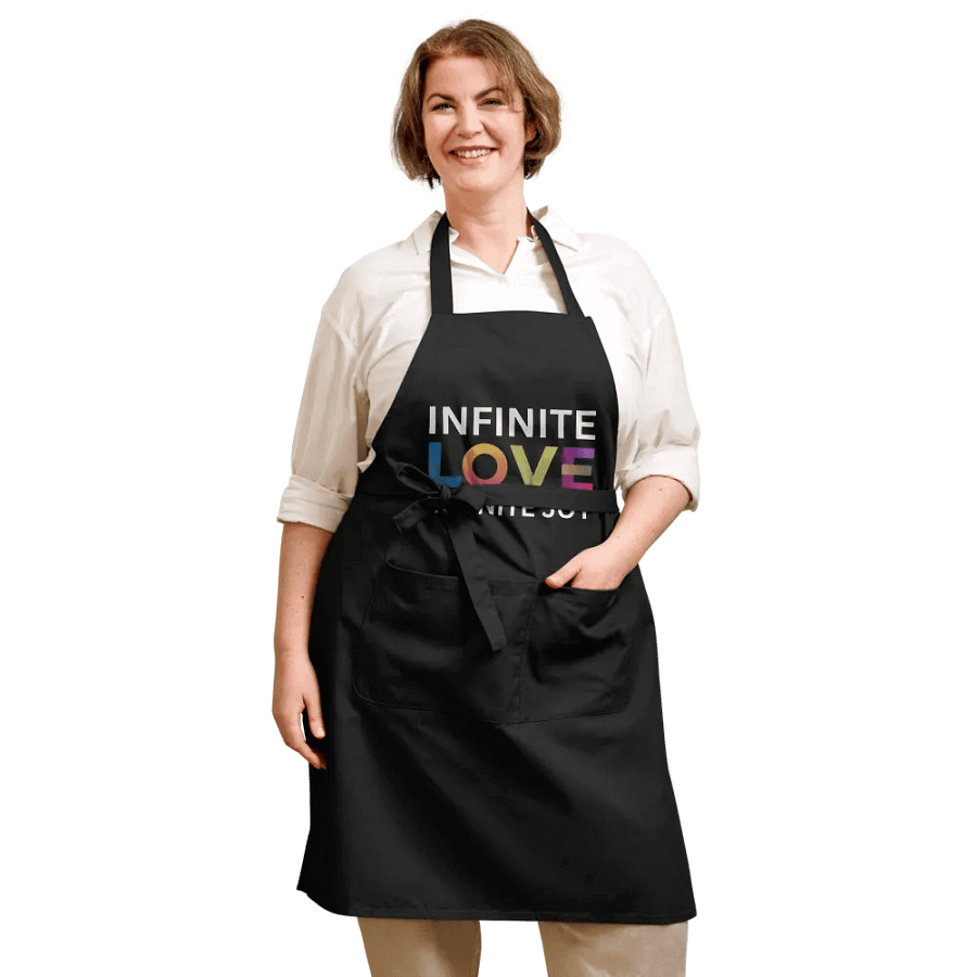 Infinite Love Infinite Joy Block Apron product image (12)