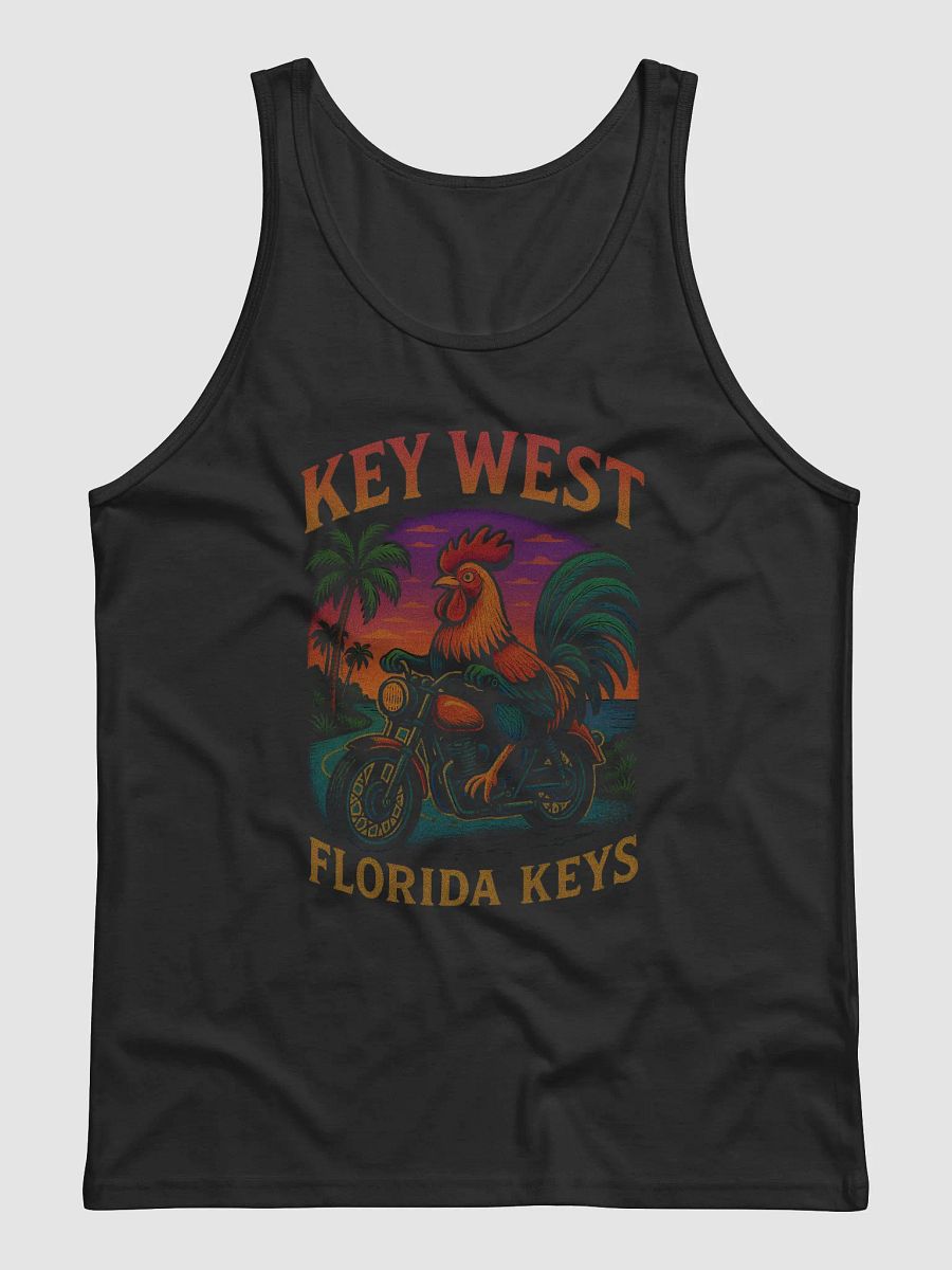 Luxe Key West Rider Tropical Paradise Ultra-Soft Jersey Men's Tank Top product image (3)
