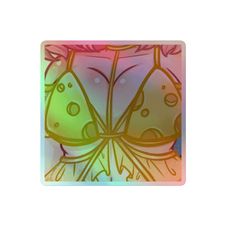 Holographic Booba Sticker product image (2)